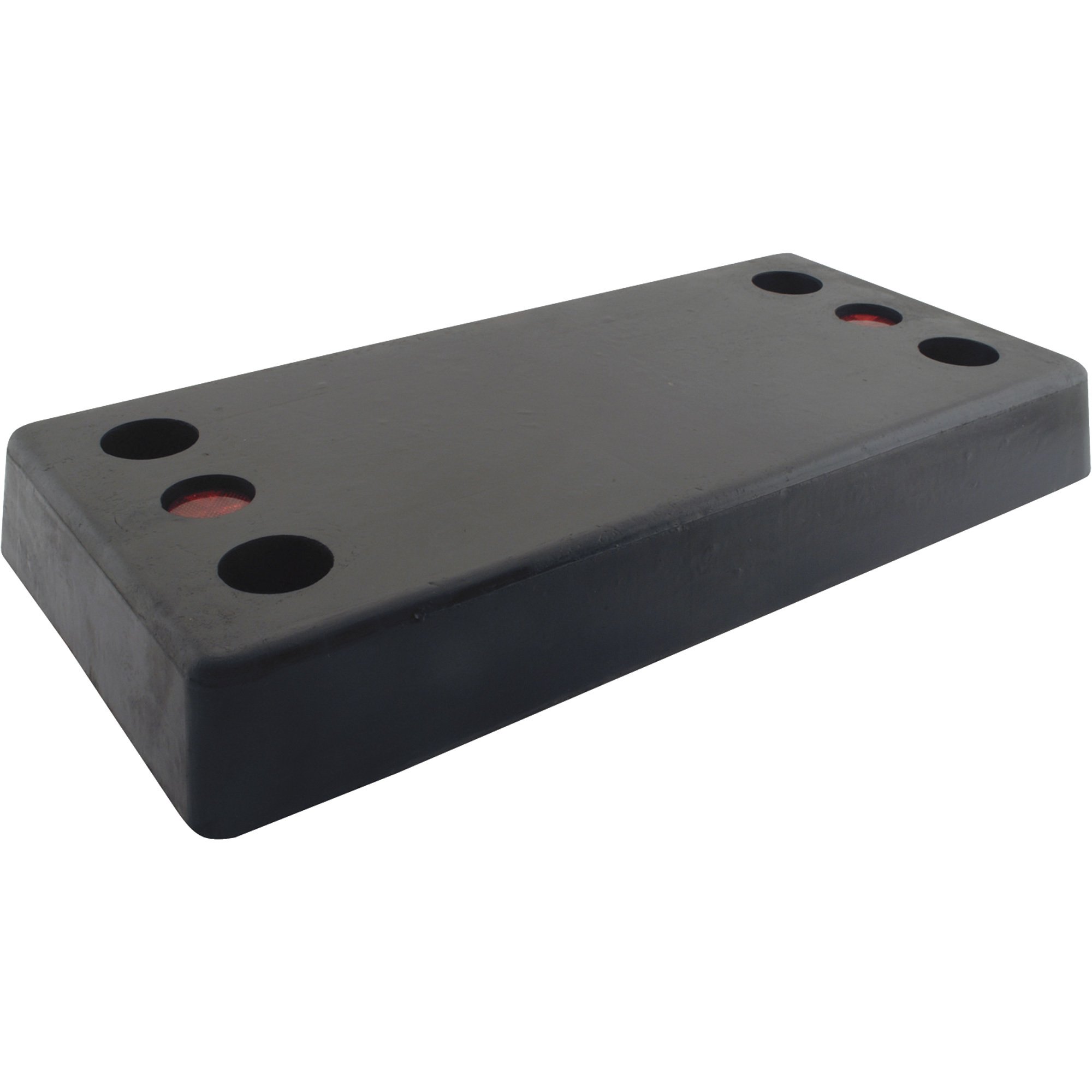 Vestil Rectangular Molded Rubber Bumper